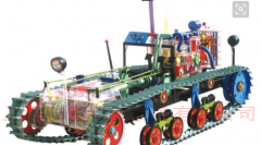 拖拉機(jī)整機(jī)透明模